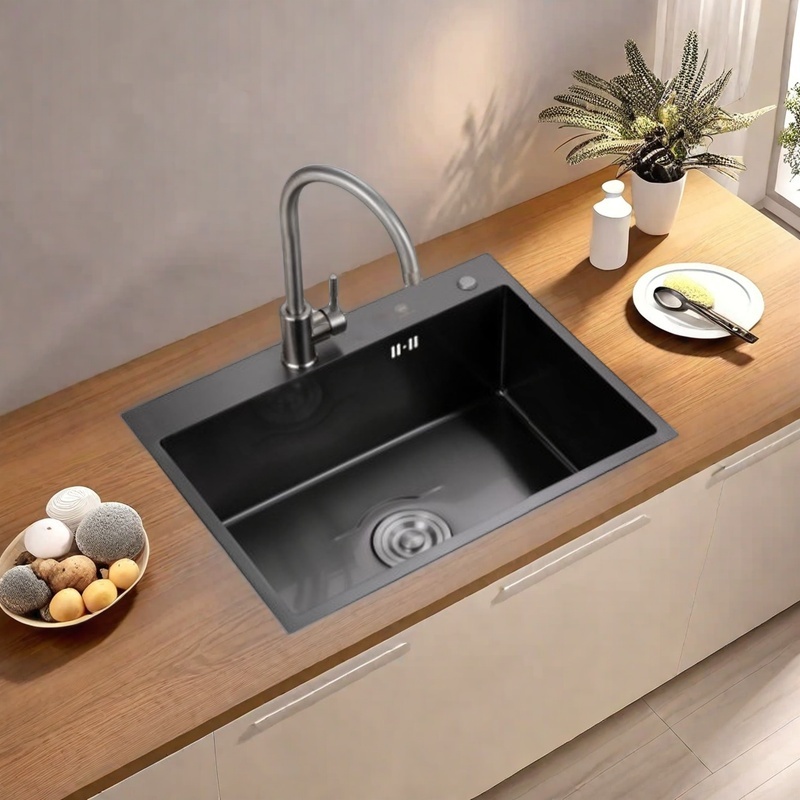 6045-Stainless Steel Handmade Sink