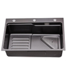 6846J-Stainless steel integral stretchable sink