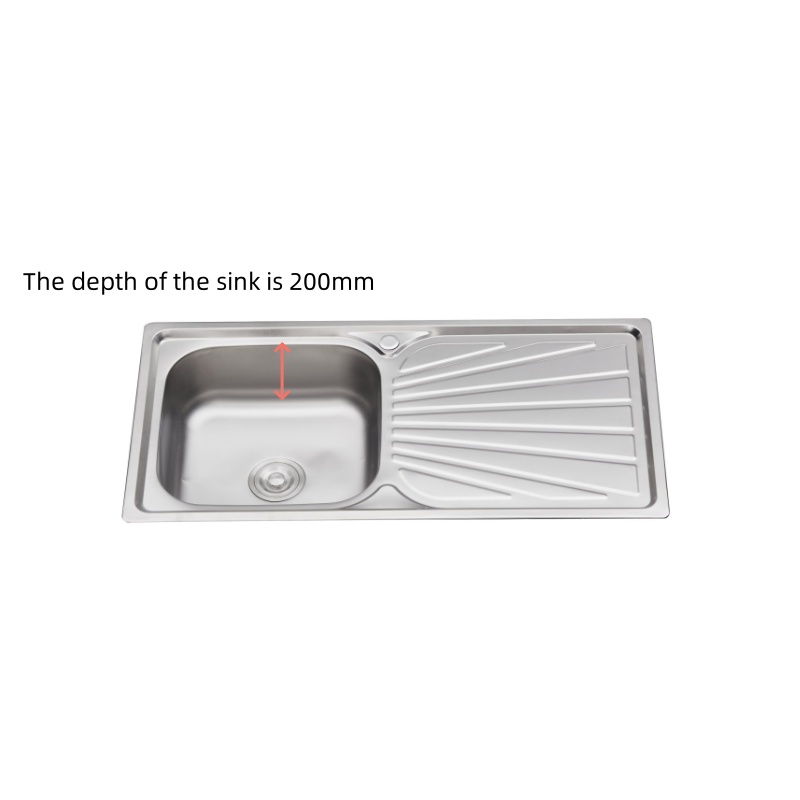 9045-Stainless Steel Integral Stretchable Sink
