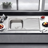 9045-Stainless Steel Integral Stretchable Sink